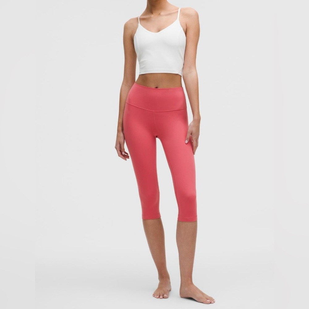 Lululemon Align HR Crop 17” Leggings~ size 8